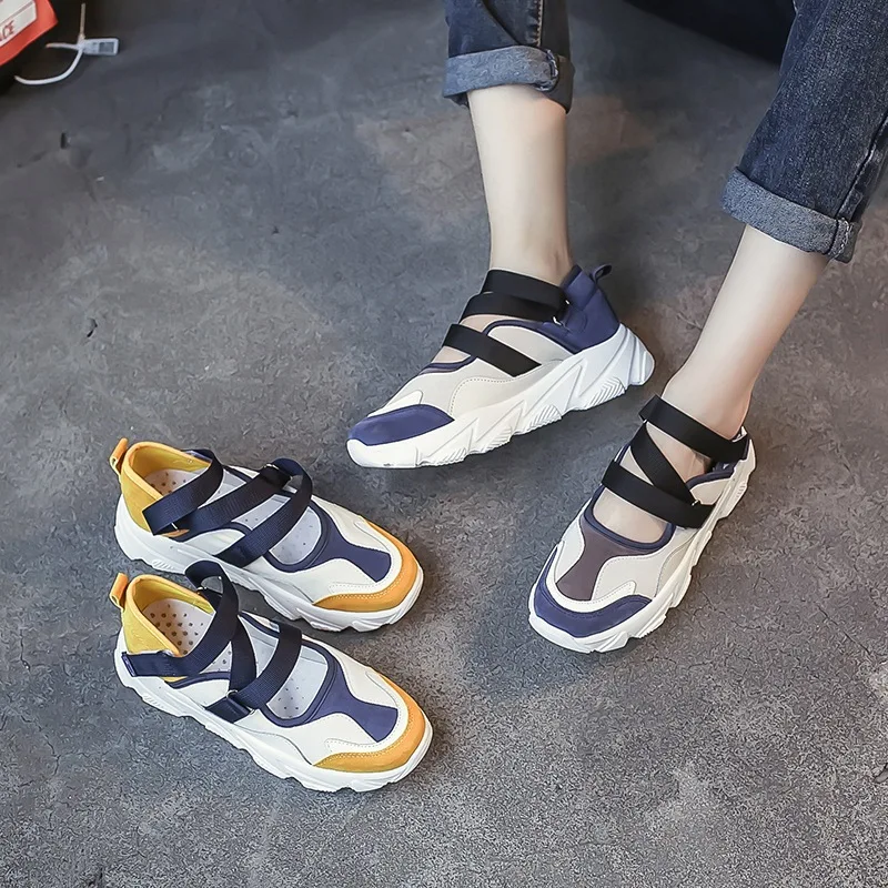 Plataforma de zapatos de mujer Ms. прогулочная обувь, увеличивающая рост женская обувь для ходьбы, модная женская обувь дизайнерская женская обувь Z13-53