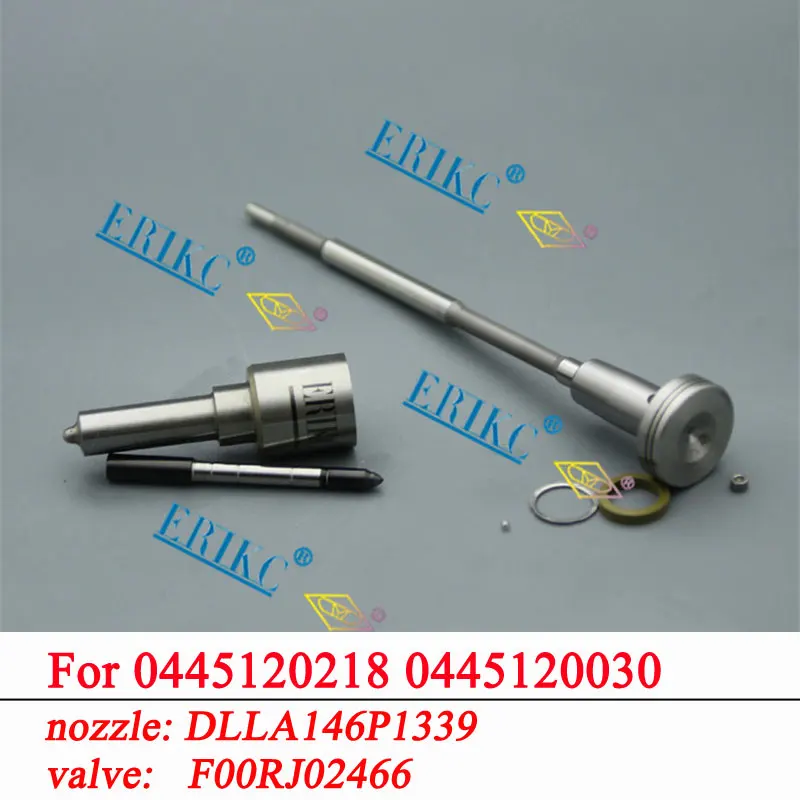 ERIKC 0445120030 Diesel Injector Overhaul Kits Nozzle DLLA146P1339 0433171831 Control Valve F00RJ02466 For Bosch MAN 0445120218 |