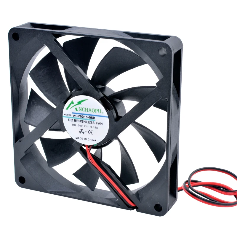 Ultra-fino Ventilador Adequado para o Inversor de Potência do Chassi Rolamento de Esferas Duplo Acp9015 92 Centímetros 92x92x15 mm dc 5v 12v 24v - Imagem 5