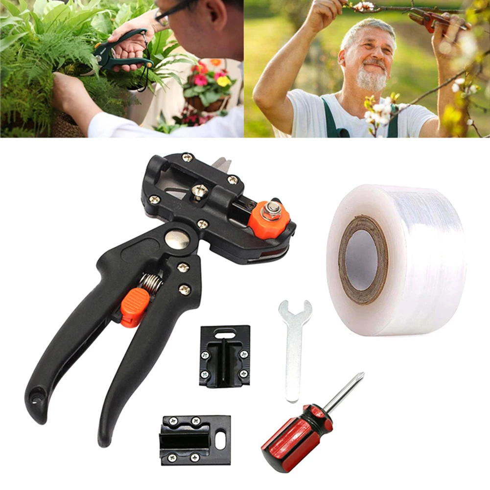 Garden Supplies Grafting Tool Set Fruit Tree Cutting Shears Pruning Secateurs Scissors Grafting Tool Portable Durable