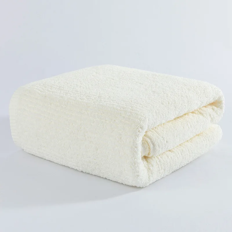 Japan Walf checkes банное полотенце хлопок Супер Абсорбирующая мочалка ткань для бега Toalha пляжное полотенце детское одеяло - Цвет: solid color beige