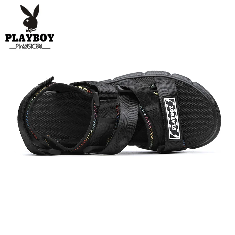 PLAYBOY Men's Sandals Summer New Casual Outdoor Men's Shoes Beach Trend Lightweight Breathable Non-slip Sandal men PL613077