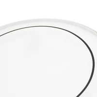 5Pcs Transparent Drum Heads (22", 16", 14", 13", 12") 2