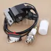 Ignition Coil Stop Switch Spark Plug Kit For Husqvarna 50 51 55 254 257 266 268 272 Spare Parts 503620203 544018401 6
