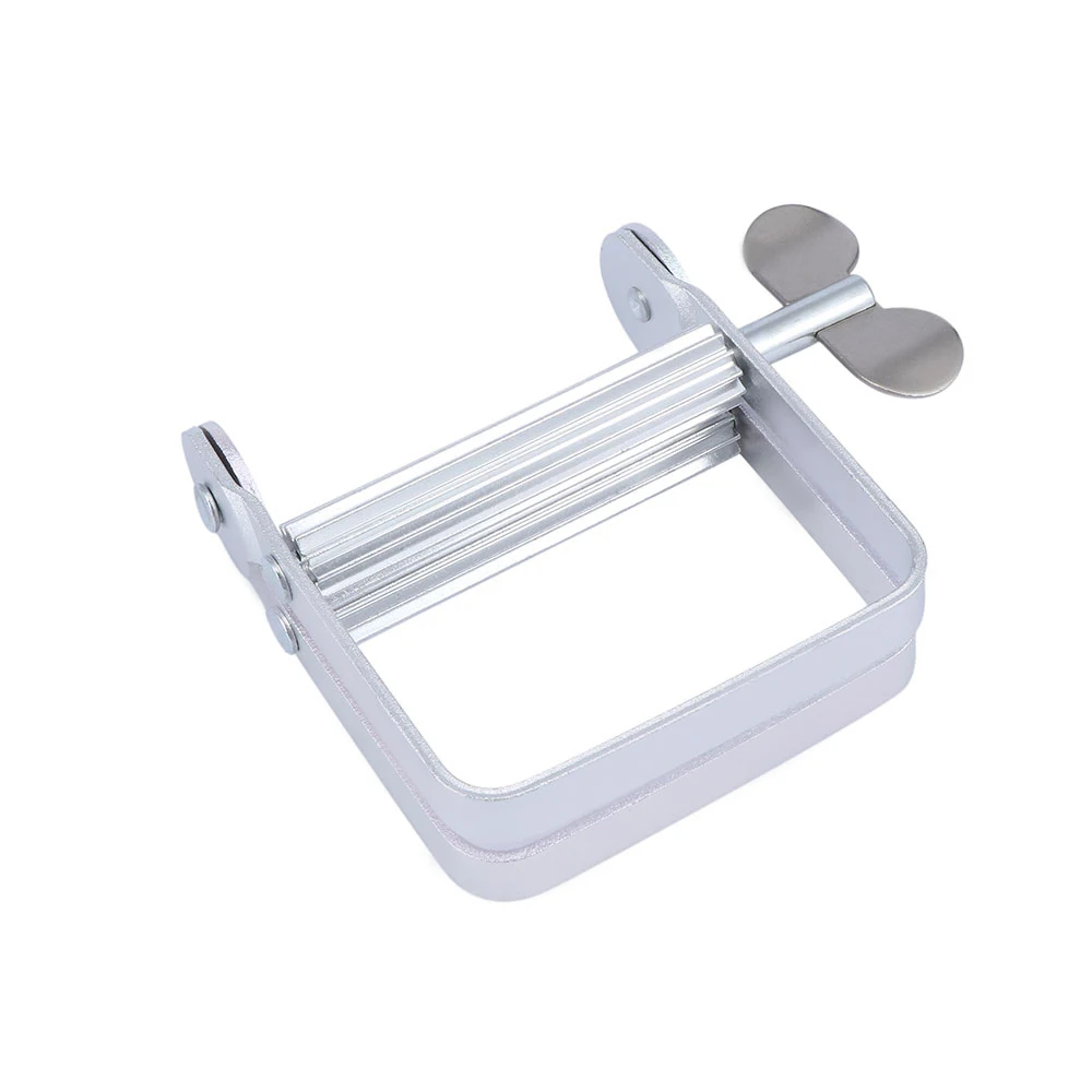Bathroom Tube Rolling Holder Toothpaste Squeezer Aluminum Tooth Paste Dispenser Tool Supplies For Home Bathroom Accessories