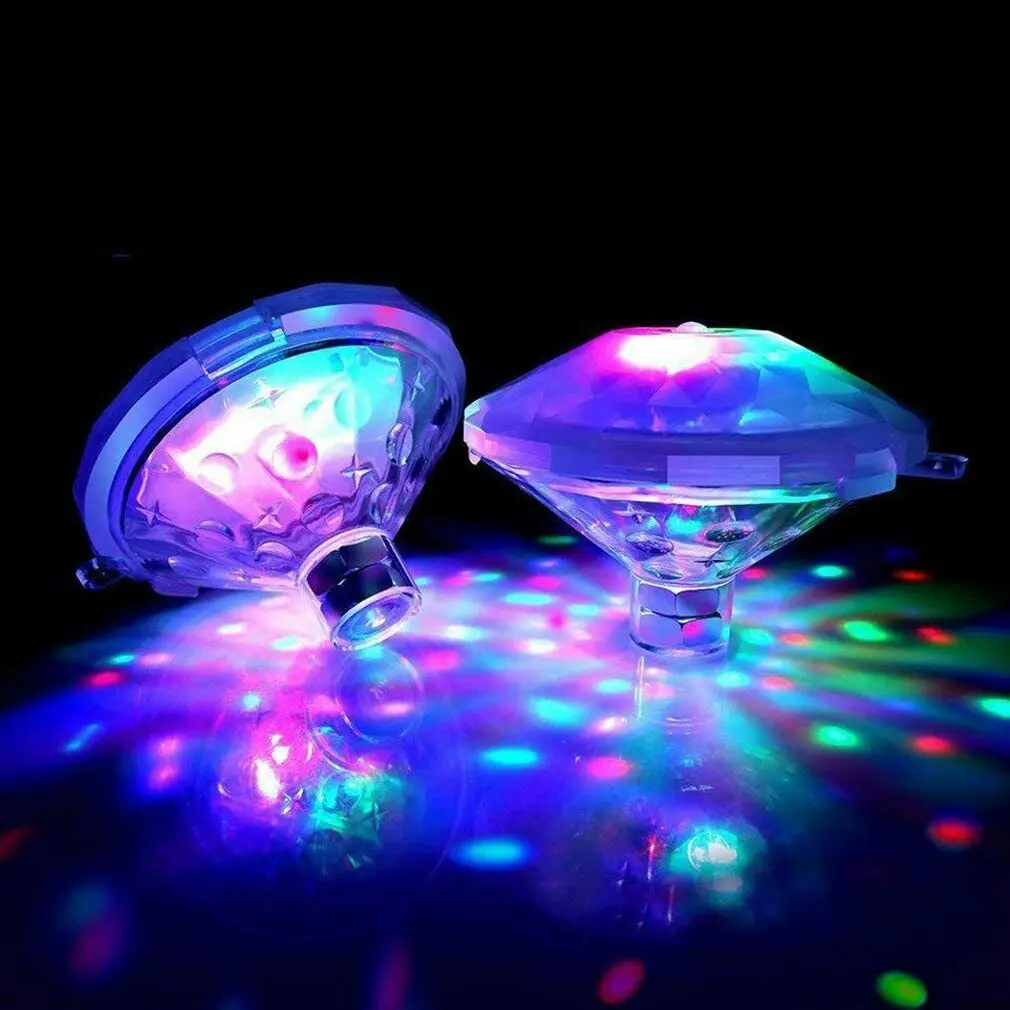 Floating Underwater Lights Swimming Pool Led Disco Party Glowing Show Outdoor Bathtub Spa 1