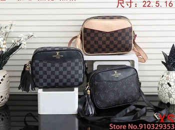 

Luxury Leather Handbags Women Bags Designer Brand Women's Shoulder Bags Large Capacity Ladies Hand Bags L489 Louis Vuitton LV-