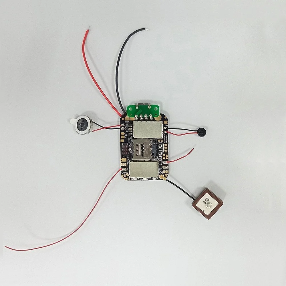 Самый маленький GPS Трекер 3G ZX810 модуль PCBA Smart Android OS 2G GSM WCDMA M6580 SOS GPIO порт Wifi Bluetooth
