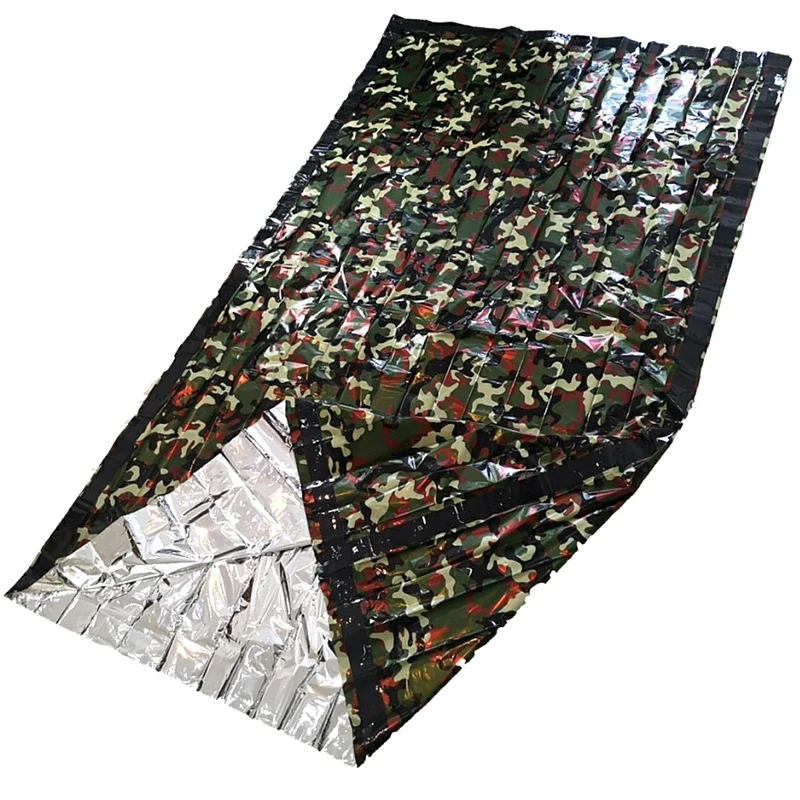 Waterproof Emergency Sleeping Bag Keep Warm Thermal Space Blankets Foil Rescue Blanket for Outdoor Camping Hiking