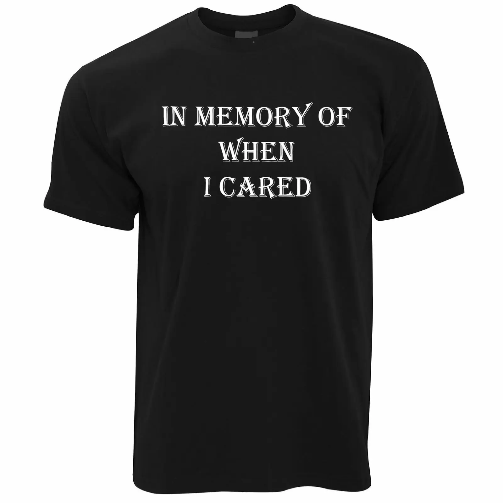Новинка Футболка с надписью Memory Of When I Need Sassy Nihilism Joke | Мужская одежда