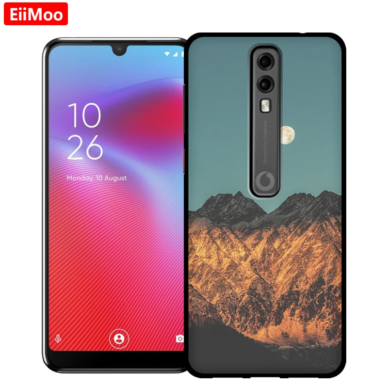 Чехол EiiMoo для Vodafone V10 Для Smart VDF730 силиконовая задняя крышка из ТПУ с принтом V 10