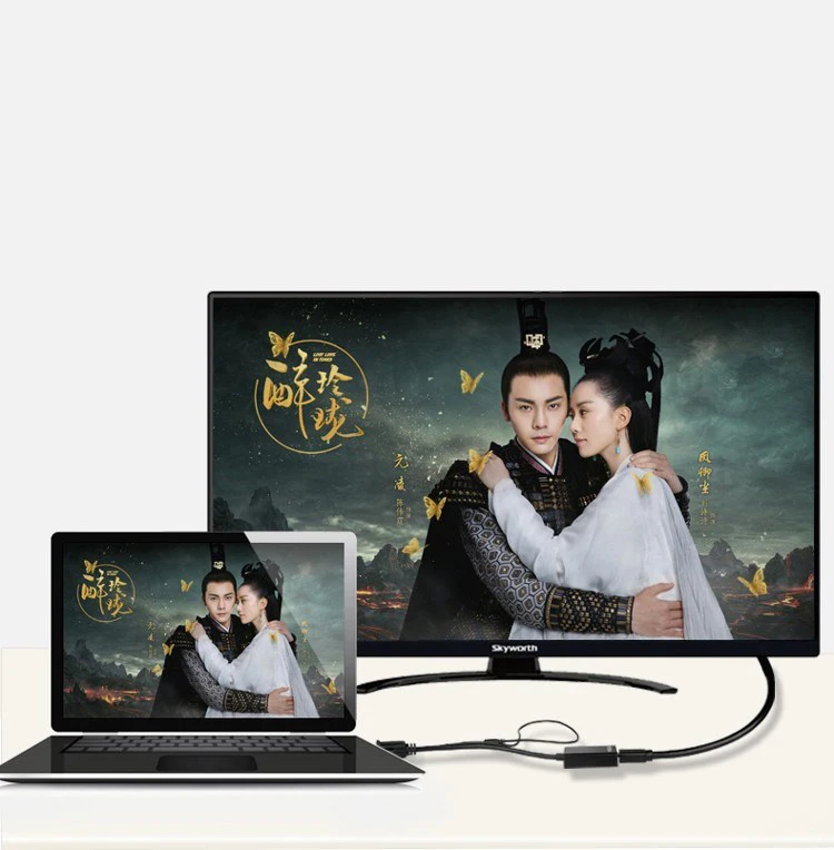 DZLST VGA к HDMI кабель HD 1080P 3D высокой гуальности адаптер для ноутбук с HDTV ТВ-проектор коробка Vga мужчин и женщин hdmi-кабель, адаптер