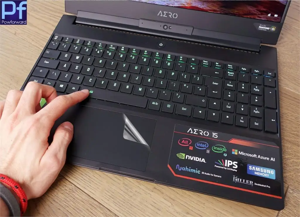 2 шт. упак. Матовая Сенсорная Пленка наклейка трекпад защита для Aorus X5S v5 / X5 v6 v7 v8