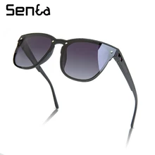 

Acetate Square cat eye woman shades sunglasses polarized UV400 2021 trend fashion luxury brand designer decorative glasses brown