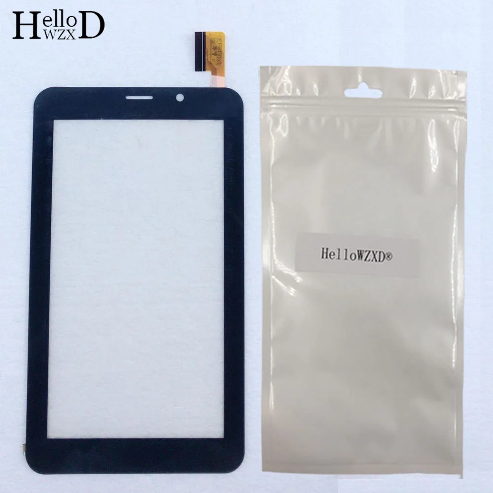 7" Touch Screen Digitizer Panel For BQ 7001G BQ-7001G Tablet PC TouchScreen Front Glass Digitizer Lens Sensor Parts Glue Wipes