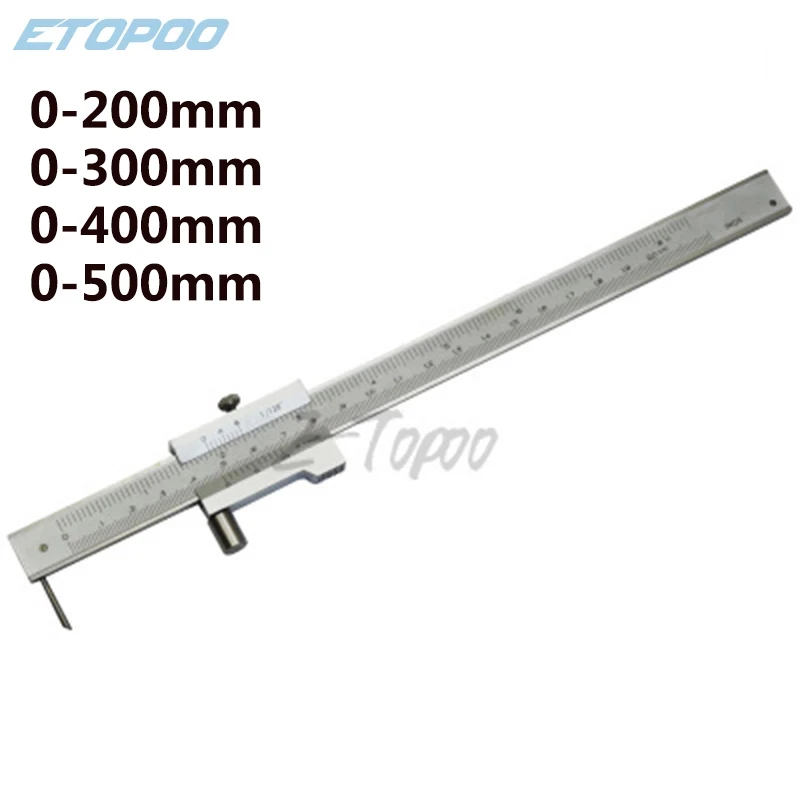 0200mm 300mm 400mm 500mm Stainless Steel Parallel Marking Vernier