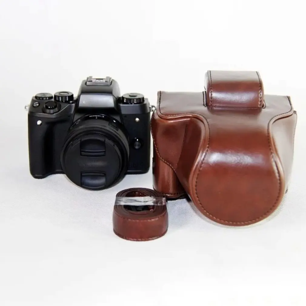 Чехол из искусственной кожи для камеры, чехол для Canon Eos M5 M50, прочная защита, портативные аксессуары для камеры