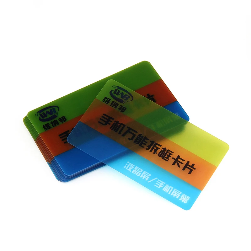 100pcs/lot Mobile Phone Screen Pry Opening Repair Tools Plastic Card for iPhone iPad Samsung Teardown Repair Tool