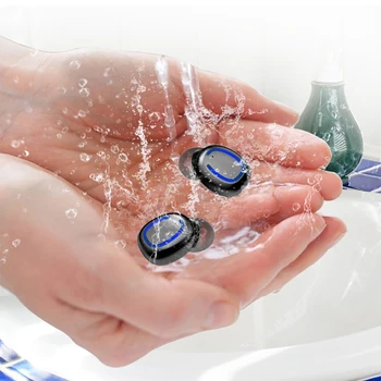 

Wireless Earphone In-Ear Buds Riding Sweatproof Stereo Bluetooth 5.0 Universal Charging Box Ergonomic Mini Sports Business Gift