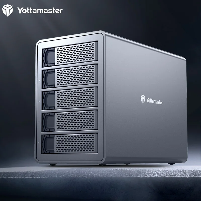 Чехол для внешнего жесткого диска Yottamas FS5U3 5 Bay 2 дюйма/3 дюйма USB3.0 на SATA3.0 |