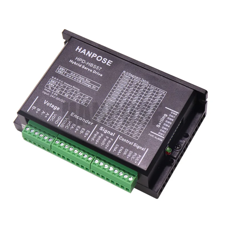 1PCSF HBS57 контроллер шагового двигателя драйвер для NEMA 23 CNC Гибридный мотор сервопривода драйвер