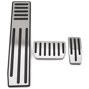 

Pedal Cover Pads, Brake Accelerator Foot Rest Dead Pedals Stainless Steel Non Drill Accessories For Tesla Model X Model S(Accele