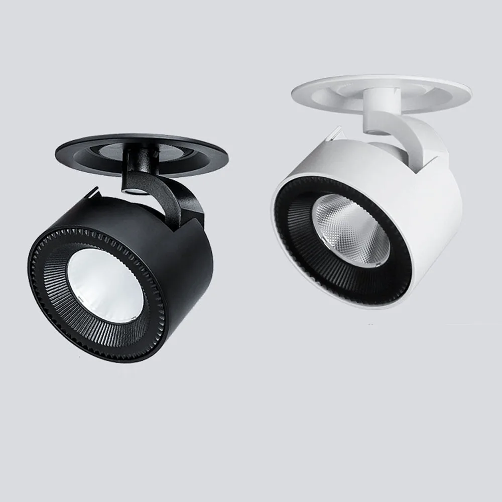 

Recessed spotlight Rotate 360 degrees led ceiling lamp clothing store background lamp cob spotlight