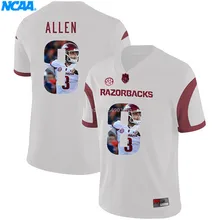 Новое поступление высокое качество майки Остин Аллен#8 Брэндон Аллен#10 колледж футболка ограниченной серии Майки S-XXXL