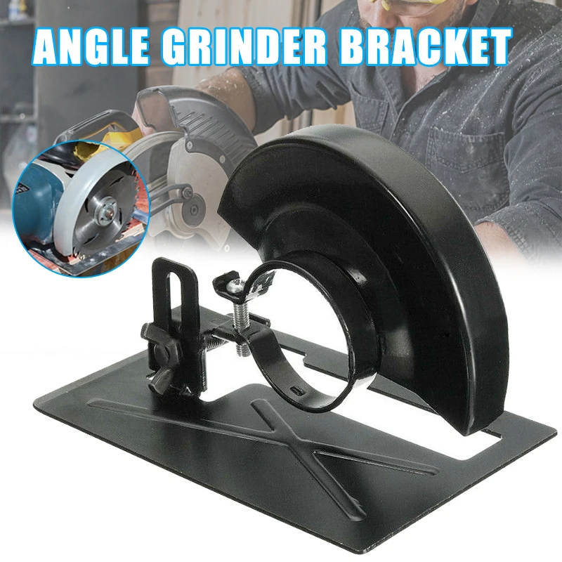 

Angle Grinder Conversion Tool Bracket Holder Base Safety Guard Shield Case Accessories TN88