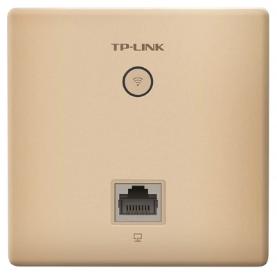 Tplink 2,4 ГГц+ 5 ГГц 1200 Мбит/с в стене AP для Wi-Fi проекта Крытый AP 802.11AC WiFi точка доступа PoE источник питания, 100 м RJ45 порт* 1 - Цвет: gold