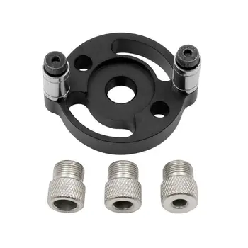 

6/8/10mm Jig Hole Self Centering Locator Drill Guide Punch Kit for Woodworking
