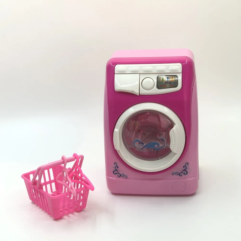 als spielen Sie Spielzeug Mini elektrische Waschmaschine so tun 