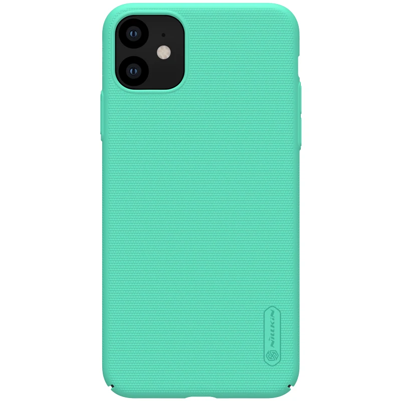 Green Для iPhone 11 чехол iPhone 11 Pro Max чехол с матовой поверхностью NILLKIN жесткая задняя крышка из ПК чехол для iPhone X/Xs/xr/Xs Max/7/8 plus чехол - Цвет: Green