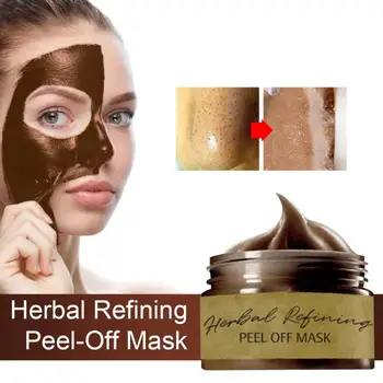 

Suction Face Deep Cleansing Black Mud Mask Blackhead Remover Peel-Off Mask Easy to Pull Out Blackheads deep cleansing mask TSLM2