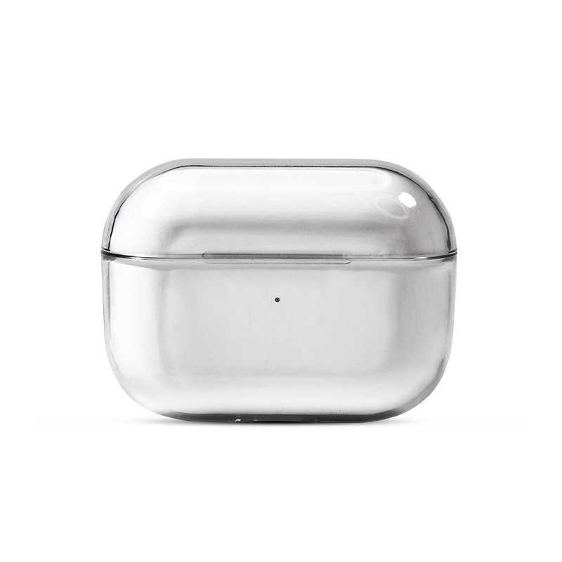 Прозрачный жесткий чехол из поликарбоната для Airpods Pro противоударный Apple Air Pods