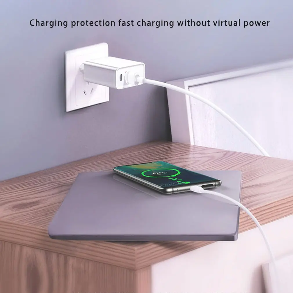 18 Вт PD+ QC3.0 зарядное устройство Быстрая зарядка usb зарядная станция адаптер питания Универсальный мобильный телефон Настольный настенный дом