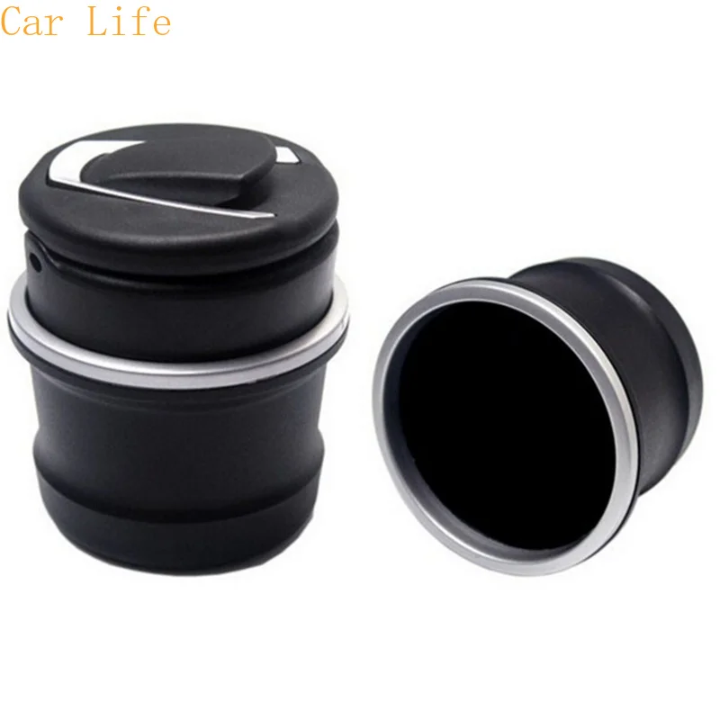 New Car LED Cigarette Smoke car Ashtray Storage Cup for Volkswagen VW Golf 4 6 7 GTI Tiguan Passat B6 B7 CC Jetta MK5 MK6 Polo | Автомобили