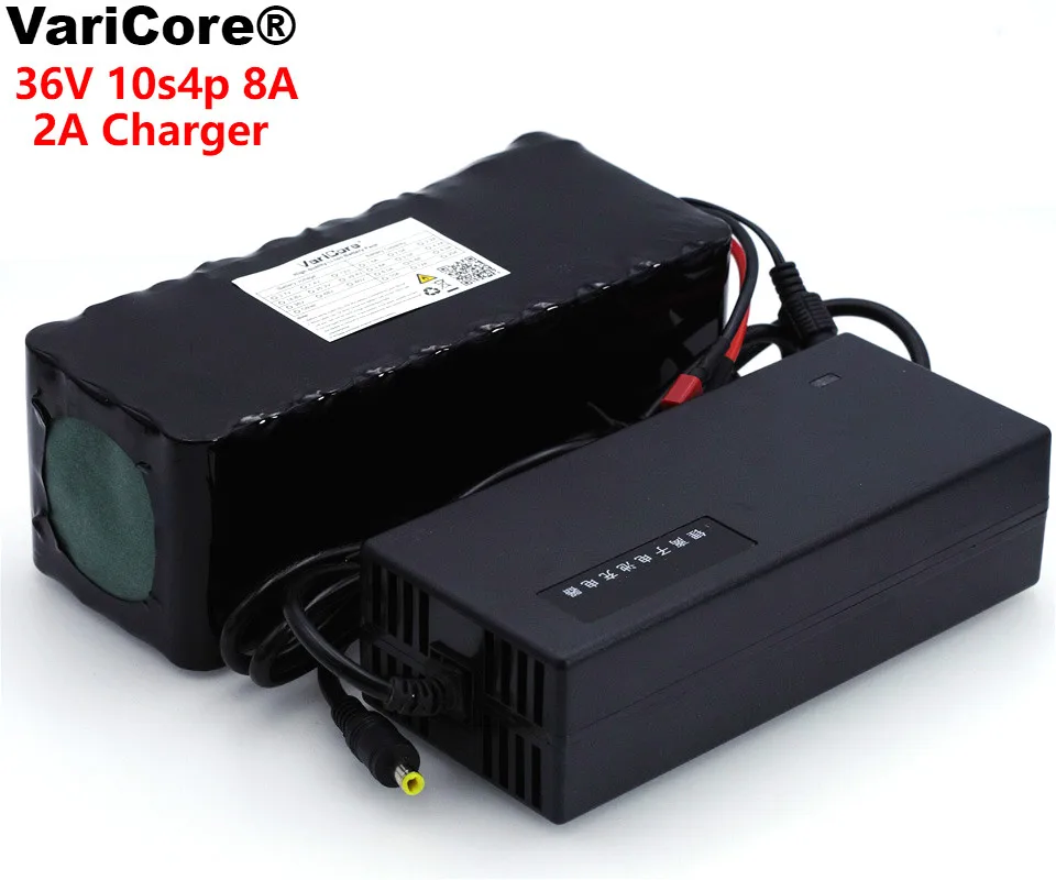 VariCore е байка 36В 8Ah 10S4P 18650 Перезаряжаемые аккумуляторной батареи изменение