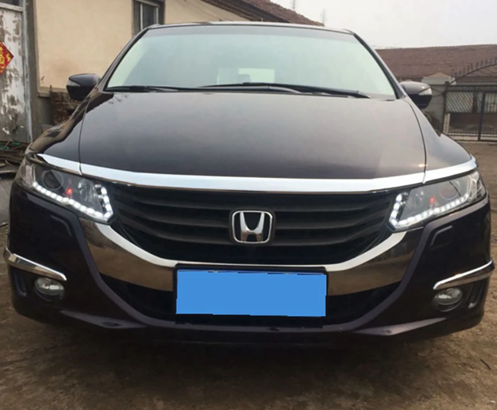 AITWATT для Honda Odyssey 2009 до ABS хромированный внешний передний двигатель машина решетка верхняя крышка капота отделка автомобиля Стайлинг 3 шт
