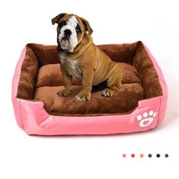 

S/M/L Pet Sleeping Bed House Waterproof Pets Dog Cat Bed Nest Puppy Cushion Pads Blankets For Small Large Dog Cat