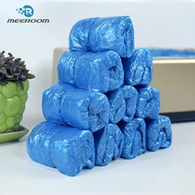 

Disposable T Buckle Shoe Cover PE Shoe Covers Waterproof Dustproof Strong Durable for Automatic Shoe Cover Machine,Indoor,Clean