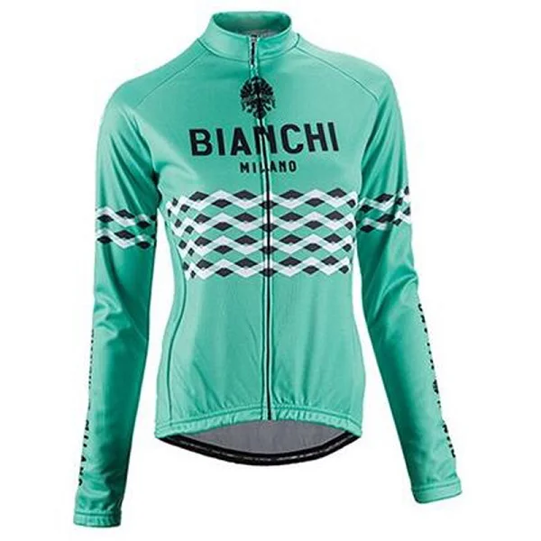 Серый Осень Bianchi с длинным рукавом Майки для велоспорта Майо Ropa Ciclismo MTB Одежда для велоспорта летняя одежда для велоспорта Одежда для улицы - Цвет: Серый