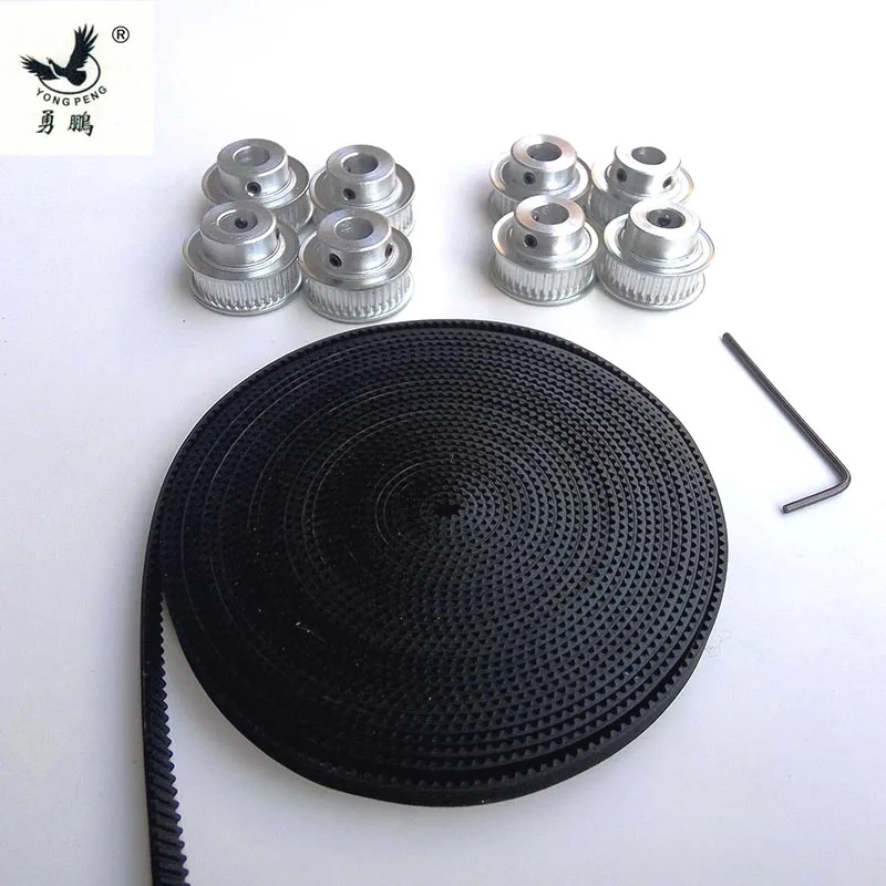 

Зубчатый шкив GT2, 8 шт., 36 зубьев, отверстие 5 мм + 5 метров, 2 Гт, Ширина ремня ГРМ 6 мм, подходит для 3D розеток фабрики, высокое качество