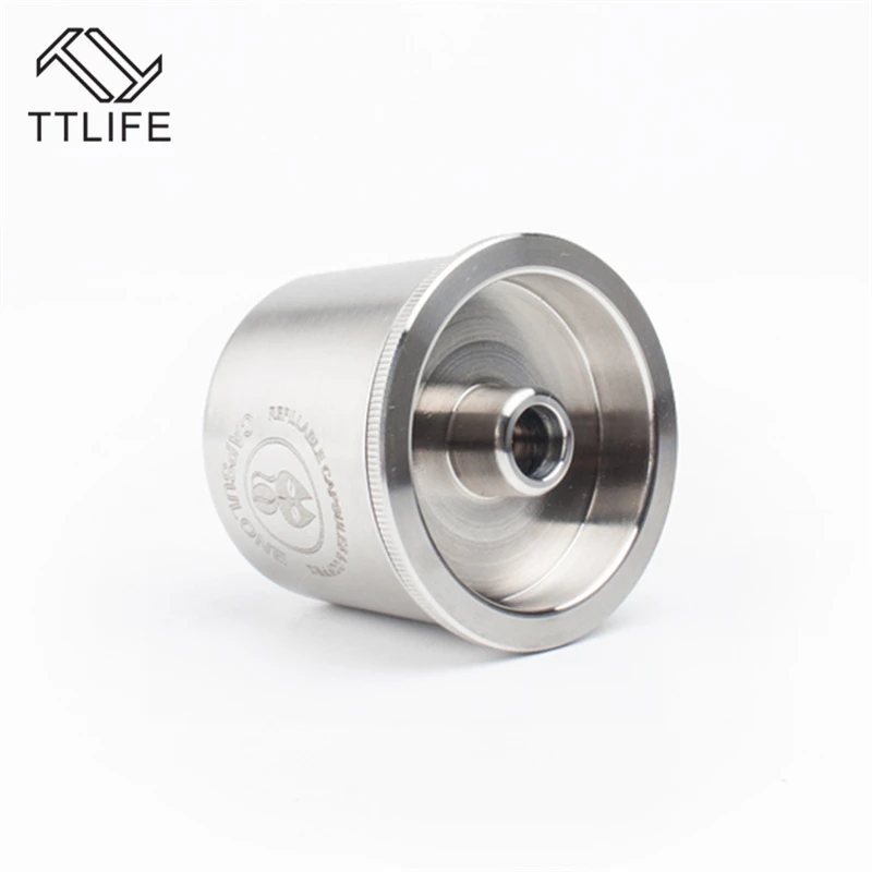 TTLIFE многоразовая капсула для кофе Pod Resuable капсула пригодная для Illy кофемашины металлическая кофейная капсула из нержавеющей стали