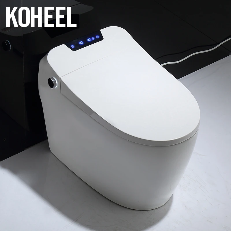 

KOHEEL Auto Flushing One-Piece Intelligent Toilet Electronic Toilet Bathroom Toilets Clean Life Option Home Bathroom Easy Use