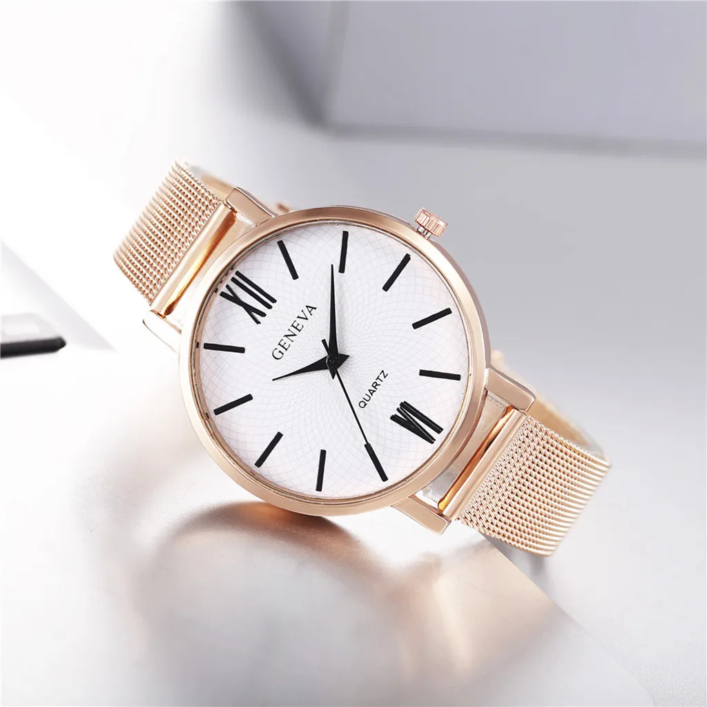 Geneva Montre pour femme Bayan Kol Saati mode или Rose montre argent reloj mujer saat relogio zegarek damski | Наручные часы