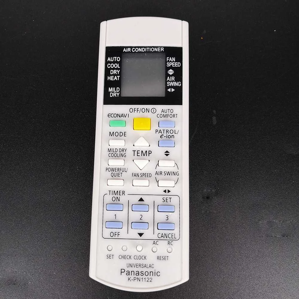 新しいacリモコンコンディショナー433 433 Mhzのユニバーサルパナソニックk Pn1122交換 Remote Controls Aliexpress