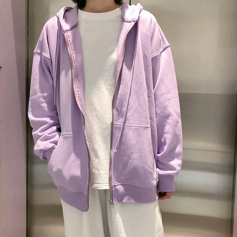 

UNUTH Girls Oversize Cotton Jackets 2022 Spring-Autumn Fashion Ladies Soft Cotton Coats Vintage Women Streetwear Outerwear