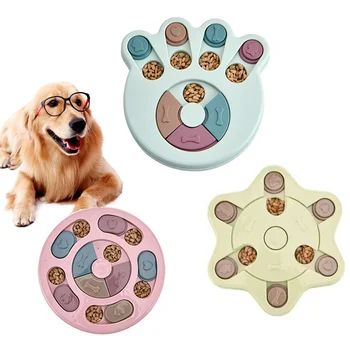 

Dog Puzzle Toys Increase IQ Interactive Slow Dispensing Feeding Pet Dog Training Games Feeder For Small Medium Dog Puppy