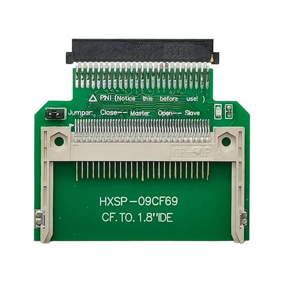 

CF Card To 1.8 "IDE 50 Pin Converter Adapter CF Card Hard Drive Riser Card Adapter Durable
